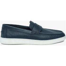 Resim Greyder Erkek Lacivert Hakiki Deri Loafer Ayakkabı 6Y1UA64757 