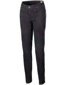 Resim Alpinestars Daisy V3 Denim Korumalı Kadın Motosiklet Pantolonu Antrasit 