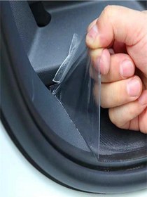 Resim Araç Kapı Eşik Çizik Önleyici Şeffaf Koruma Folyo 10 cm x 10 mt. 