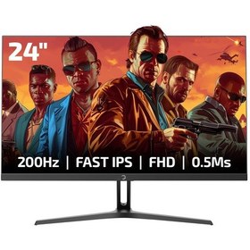 Resim Gamepower 24 Bull T10 Flat Fast Ips 200hz 0.5ms Fhd Gaming Cece5gmp0015 