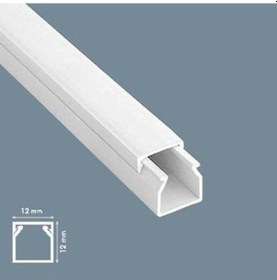 Resim Mutlusan 16x16 Yapışkanlı Kablo Kanalı 240 Metre 