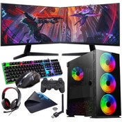 Resim I7 11700F 16GB 120GB SSD 1TB HDD 6GB GTX1660S Çift 24" Monitörlü (Gaming SET) Rogame