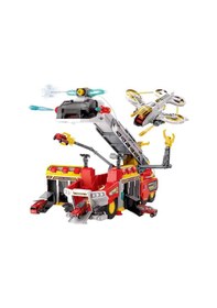 Resim Maxx Wheels Sesli Ve Işıklı Kurtarma Garaj Seti 50200 Fire Rescue 