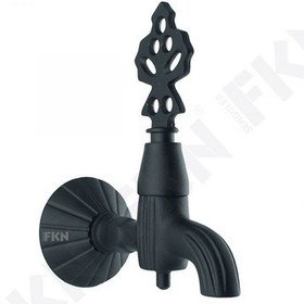 Resim Fkn Lüx Klasik Siyah Osmanlı Musluk 