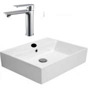 Resim Alvit Gpd Provido 38 x 50 Tezgahüstü Setüstü Lavabo 