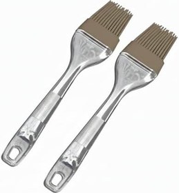 Resim Silikon Fırça, Mutfak Kullanımı İçin Şeffaf Pilastik Saplı Askılı (2) 