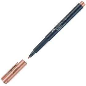 Resim Faber Castell Jumbo Metalik Markör Kalem Rose 