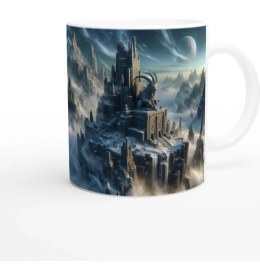 Resim Oğlak Burcu Baskılı Kahve Kupası - Elementsel Doğa Krallığı Temalı Vs3 