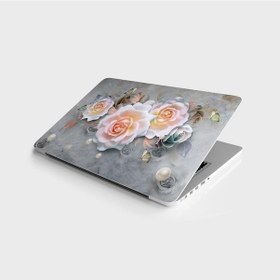 Resim Laptop Sticker Bilgisayar Notebook Pc Kaplama Etiketi 3d Gül 
