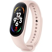 Resim M7 Akıllı İzle Smartband Kalp Hızı Spor İzci Kan Basıncı Spor Bilezik Mi B Pembe 