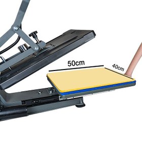 Resim Epson Yarı Otomatik Hidrolik Düz Isı Transfer Baskı Makinesi - 40x50 CM 