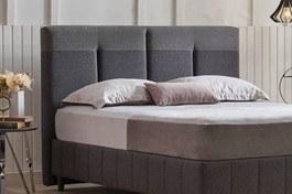 Resim Yataş Bedding Dream Line Başlık 160lık - 23904 Koyu Gri (Üst) - 23404 Antrasit (Alt) 
