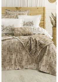 Resim Valencia 8 Parça Çift Kişilik Çeyiz Seti Kahverengi 240 X 260 Cm Kahverengi 