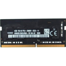 Resim Sk Hynix HMA851S6DJR6N-VK 4 GB DDR4 2666 MHz CL19 Ram 