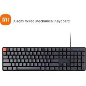 Resim Xiaomi JXJP01MW Kablolu Mekanik Klavye 104 Tuş 