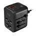 Resim Linktech C325 20W GaN Evrensel Şarj Adaptörü EU AUS USA UK 