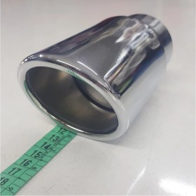 Resim 60 Mm. Egzoz Nikelajı Çıkışı 75 Mm. Önü Kesik Sessiz 