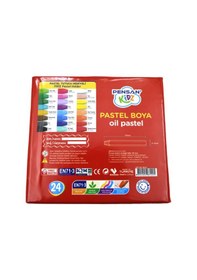 Resim Pensan Kidz Çantalı Pastel Boya 24 Renk 