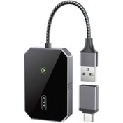 Resim Xo Kablosuz Apple iPhone Uyumlu Araç İçi Multimedia Ekranı CarPlay Dönüştürücü Çevirici Kutu CZ016 