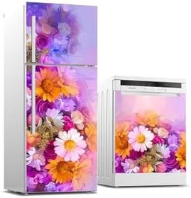 Resim Buzdolabı Ve Bulaşık Makinesi Takım Sticker 0112 