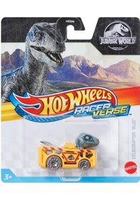 Resim Hot Wheels Racerverse Jurassic World Velociraptor Blue Hrt35 Renkli 