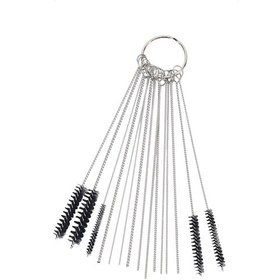 Resim Xurunkeji Karbüratör Karbon Kir Jet Temizleyici Takım Seti 10x Temizleme İğnesi Ve 5x Fırça 