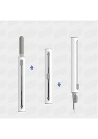 Resim Apple Uyumlu AirPods 2 3 Pro Bluetooth Kulaklık Temizleme Kalemi Aparatı 