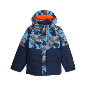 Resim Spyder Impulse Synthetic Down Erkek Çocuk Mavi Kayak Ceketi 