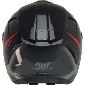 Resim Ebakbak Motosiklet Kaskı Full Face Double Güneş Vizörlü ECE 22.06R Motor Kask Rossa 