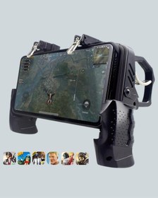 Resim Ergonomik Mobil Oyun Gamepad Tutucu 