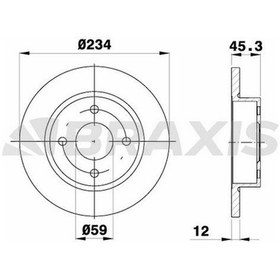 Resim Ön Fren Diski Aynası Takım Nıssan Mıcra K11 1992-2002 Braxıs 