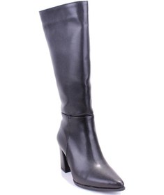 Resim Dagoster Dza07-117918001 Siyah Klasik Kalın Topuklu Kadın Çizme 001 