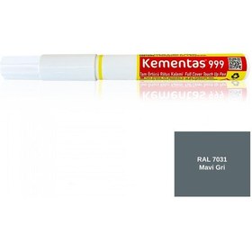 Resim Tam Örtücü Rötuş Kalemleri Ral 7031 Mavi Gri Tam Örtücü Rötüş Kalemi-13141 