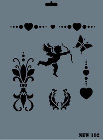 Resim Skygo Rich New Seri N-192 Stencil 35x25 cm 
