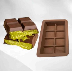 Resim CKM Silikon Dubai Çikolatası Kalıbı Silikon 