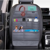 Resim Bod Ecolux Serisi Taytüyü Araba Oto Koltuk Arkası Eşya Düzenleyici Araç İçi Organizer Füme 