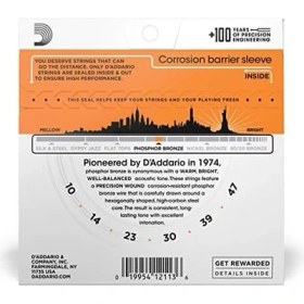 Resim EJ15 Akustik Gitar Tel Seti, Phosphor-Bronze, Lig 