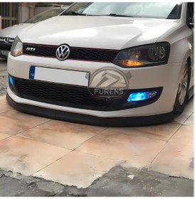 Resim Volkswagen Polo 2009-2017 6r 6c Uyumlu H Lip Esnek Ön Lip 2 Parça Karlık Ön Ek Tampon Altı Dill 