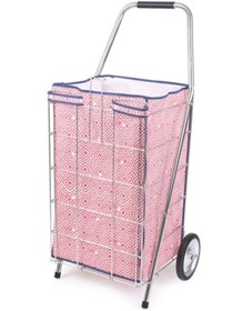 Resim Kalın Telli Çelik Teker Geniş Pazar Arabası Jumbo Boy RYL-5HMH10277-1-1551 