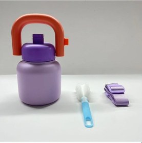 Resim Willowhaven 2025 Mor 3 Parça 316 Paslanmaz Çelik Termos Seti 33.81oz Yalıtımlı Fırçalı 