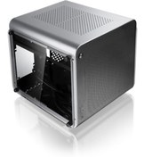 Resim Nusrat Bilişim Raijintek Metıs Evo Silver Tempered Glass Mini Itx Performans Kasası 