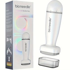 Resim 1 Adet Bio-120 Mikro İğne Rulo Mühürü, Yeniden Kullanılabilir Mikro İğne Rulo Mühürü, Tüm Açık Bej Toner Tipine Uygun Yüz Bakım Araçları, Harika Bir Hediye, Anneler Günü İçin Mükemmel Hediye 
