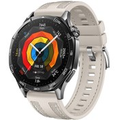 Resim Novstrap Huawei Watch Gt5 46mm Gt5 Pro Gt4 46mm Gt3 46mm Gt3 Pro Se Gt2 İle Uyumlu Kordon 22mm Hybrid Dikişli Kumaş Silikon Kayış 