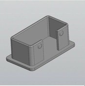 Resim Dikdörtgen Boru Kapağı 31x16x14 
