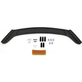 Resim MKG Connect 2014 ve Üzeri Ön Kaput Koruyucu Rüzgarlığı Piano Black 3.2 mm Kalın Plastik 