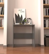 Resim Modern Antrasit Çalışma Masası 