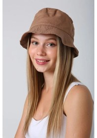 Resim Pamuk Bucket Şapka Rş-110 Vizon Vizon 