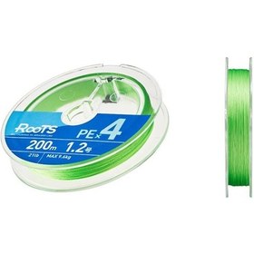 Resim Gosen X4 Roots Pe 4 Örgü İp Misina 200mt Light Green Pe 0.8 