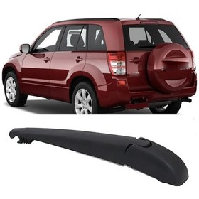Resim Lasonstiges Suzuki Grand Vitara Hatchback İçin Siyah Araba Arka Oto Cam Silecek Kolu 