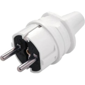 Resim Viko Topraklı Erkek Fiş Beyaz 